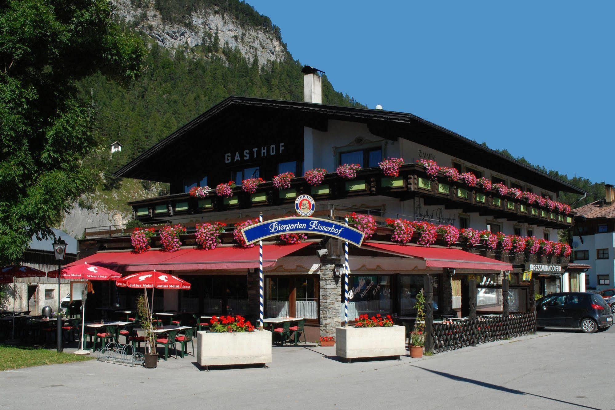 Gasthof Risserhof Scharnitz Kültér fotó