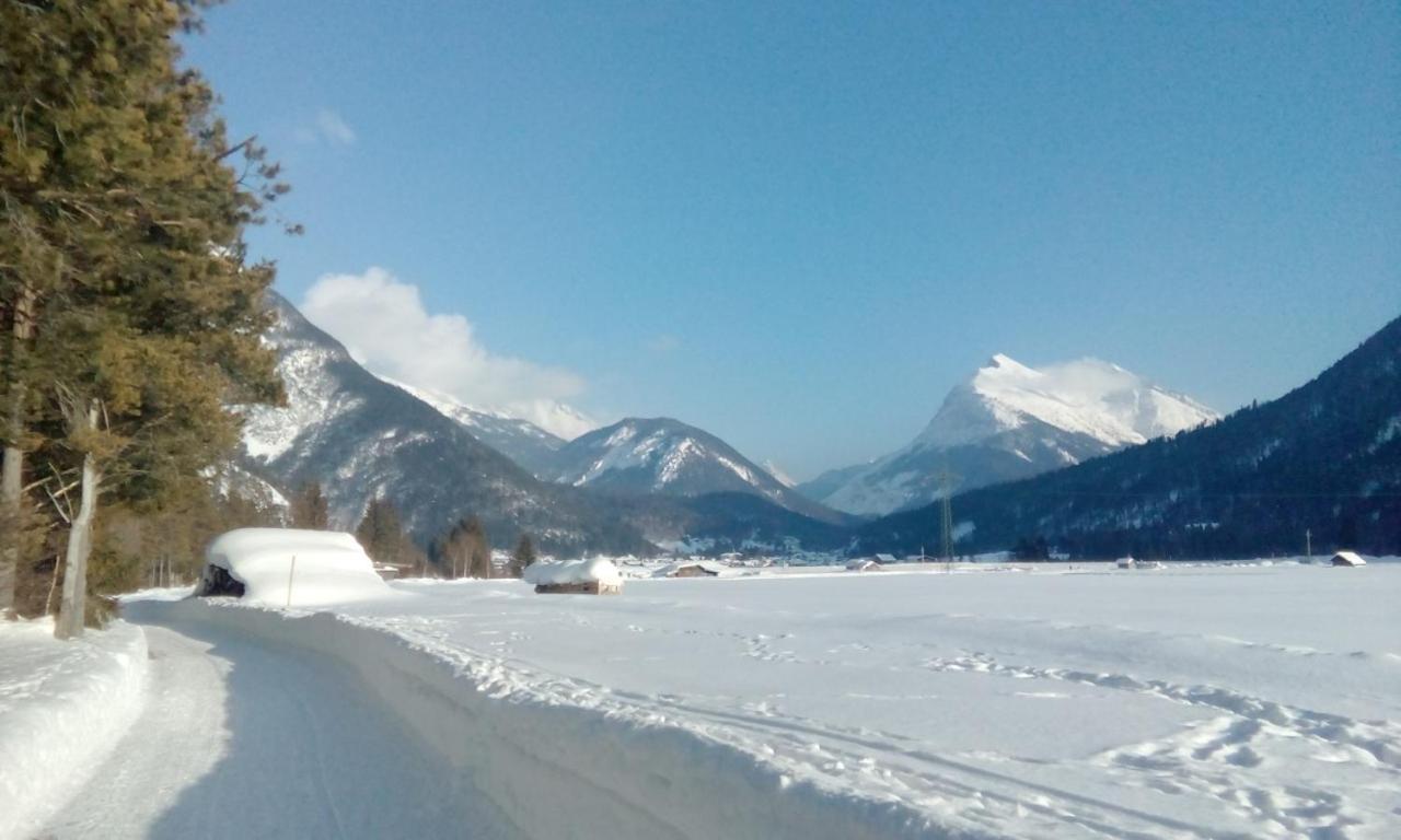 Gasthof Risserhof Scharnitz Kültér fotó